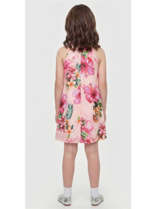 chiffon ss dress GUESS | J6GK00 WA2T0P9LB